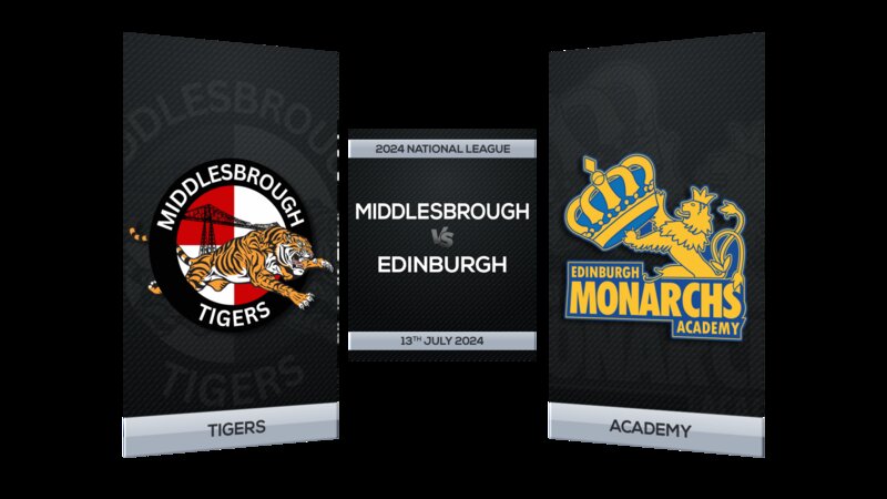 Middlesbrough Tigers vs. Edinburgh Monarchs Academy