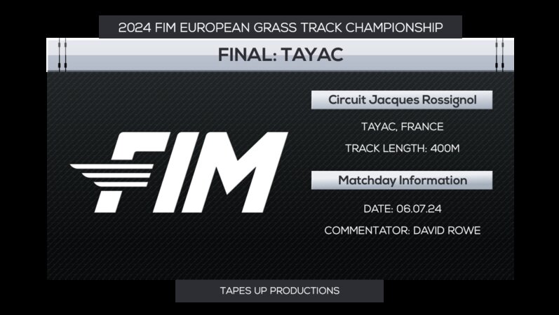 2024 FIM European Grasstrack Final - Tayac FRA