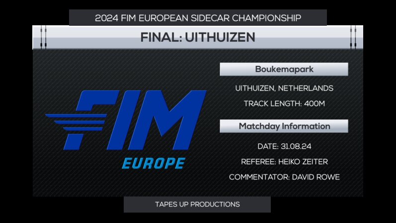 2024 European Sidecar Final - Uithuizen NED