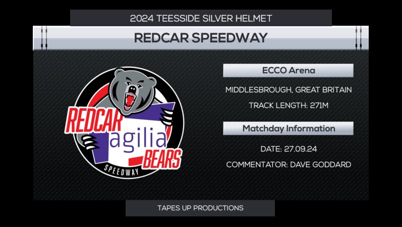 2024 Teesside Silver Helmet