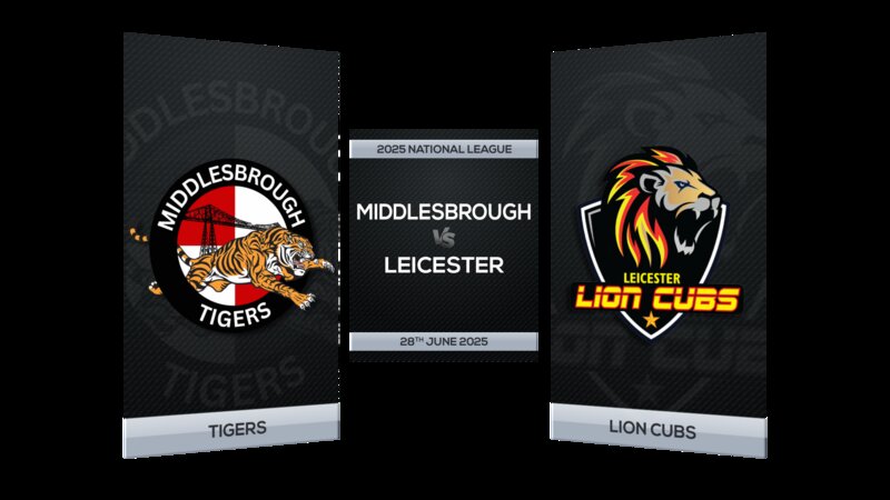 Middlesbrough Tigers vs. Leicester Cubs