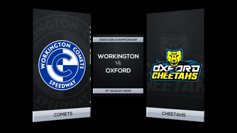 Workington Comets vs. Oxford Cheetahs