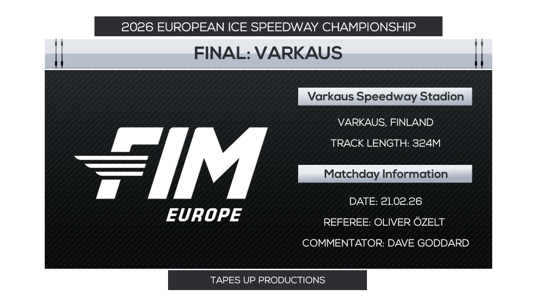 2026 European Ice Speedway Championship - Varkaus FIN