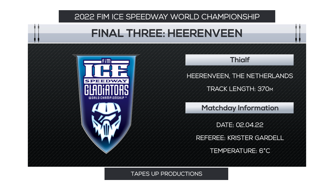 2022 Ice Speedway World Championship Final 3 Heerenveen