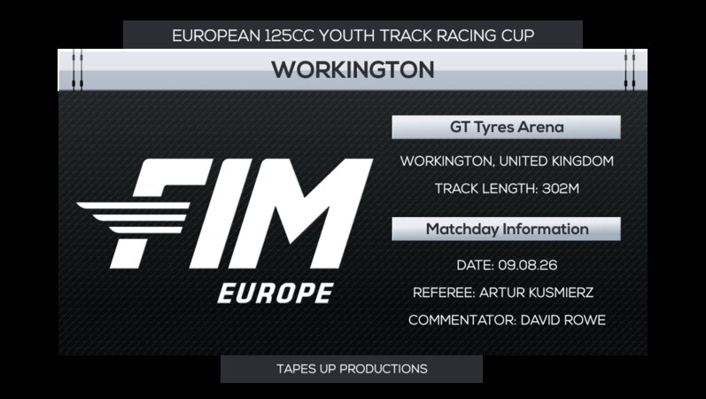 2026 European 125cc Cup - Workington GBR