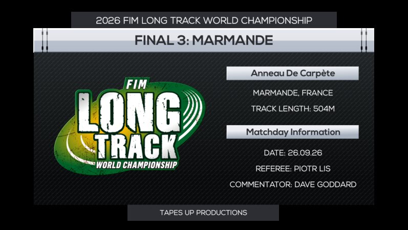 2026 Long Track - Final One: Marmande FRA