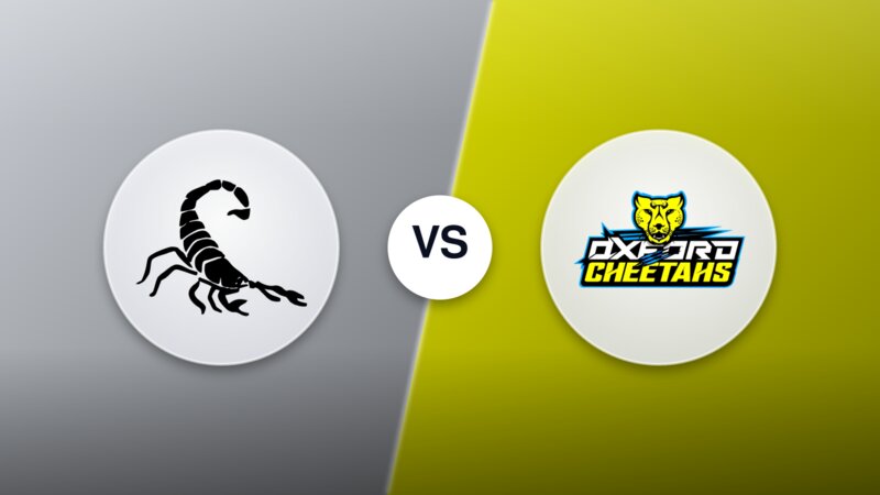 Scunthorpe Scorpions vs. Oxford Cheetahs
