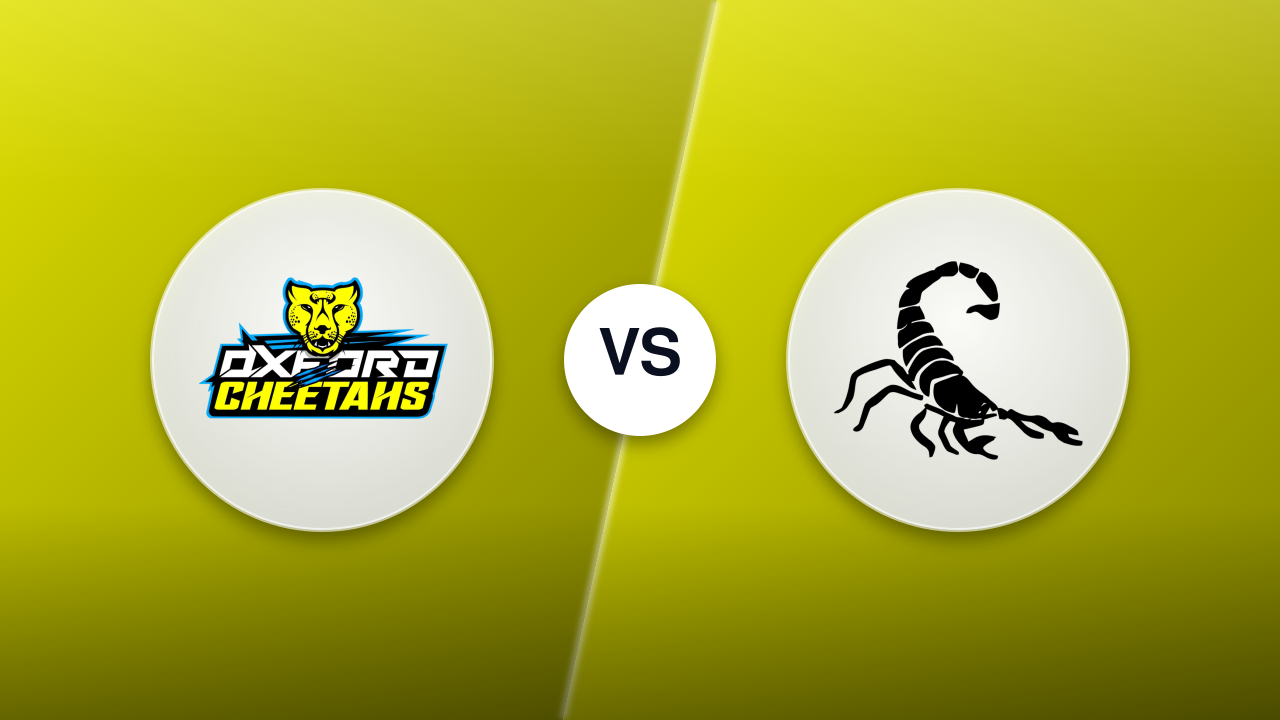 Oxford Cheetahs vs. Scunthorpe Scorpions