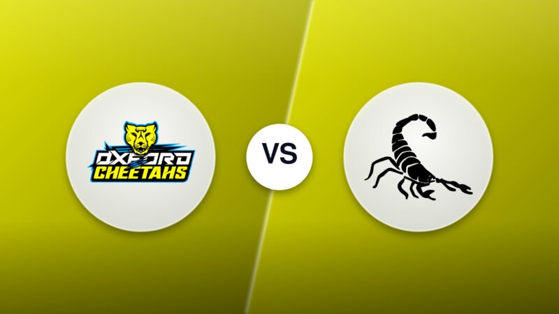 Oxford Cheetahs vs. Scunthorpe Scorpions