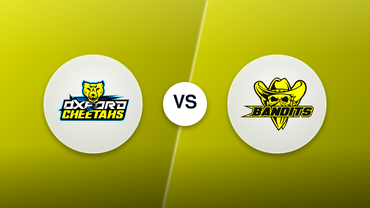 Oxford Cheetahs vs. Berwick Bandits