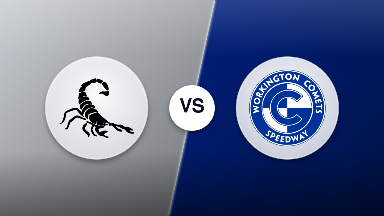 Scunthorpe Scorpions vs. Workington Comets