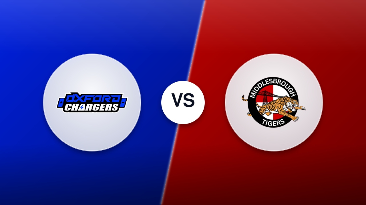 Oxford Chargers vs. Middlesbrough Tigers
